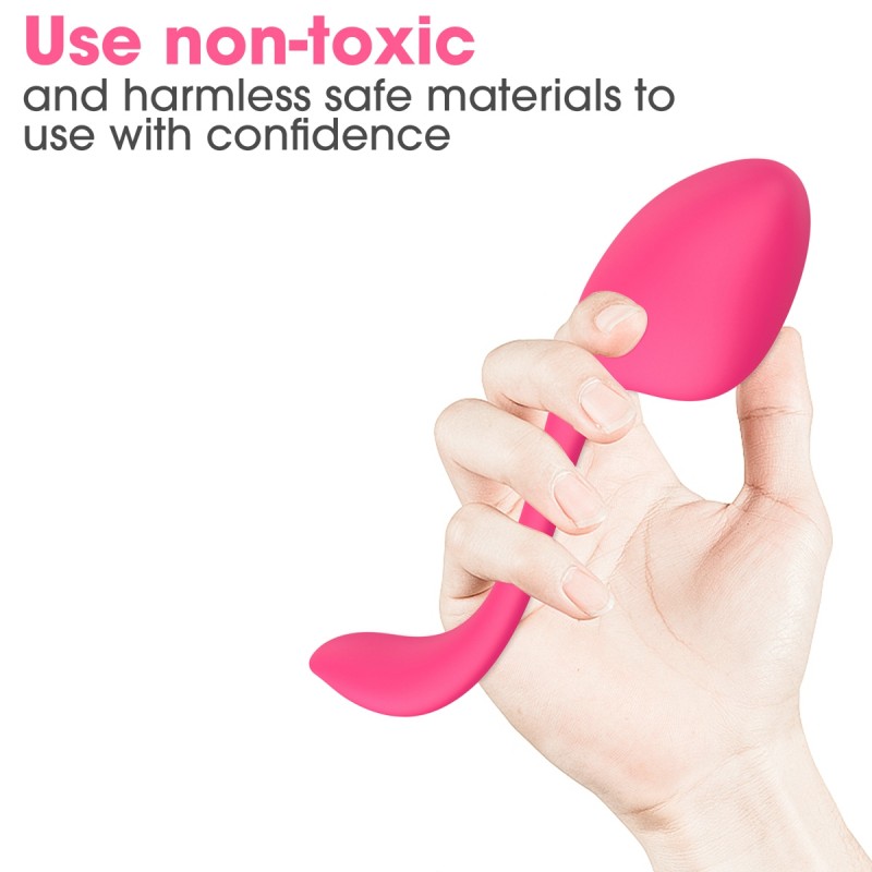 Silicone Vibrating Egg Vibrator With Remote Control G Spot Clitoris Massager For Women Masturbation Egg Vibrator