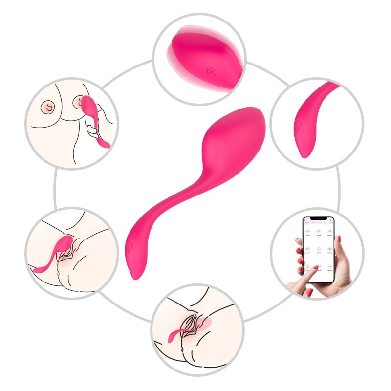 Silicone Vibrating Egg Vibrator With Remote Control G Spot Clitoris Massager For Women Masturbation Egg Vibrator