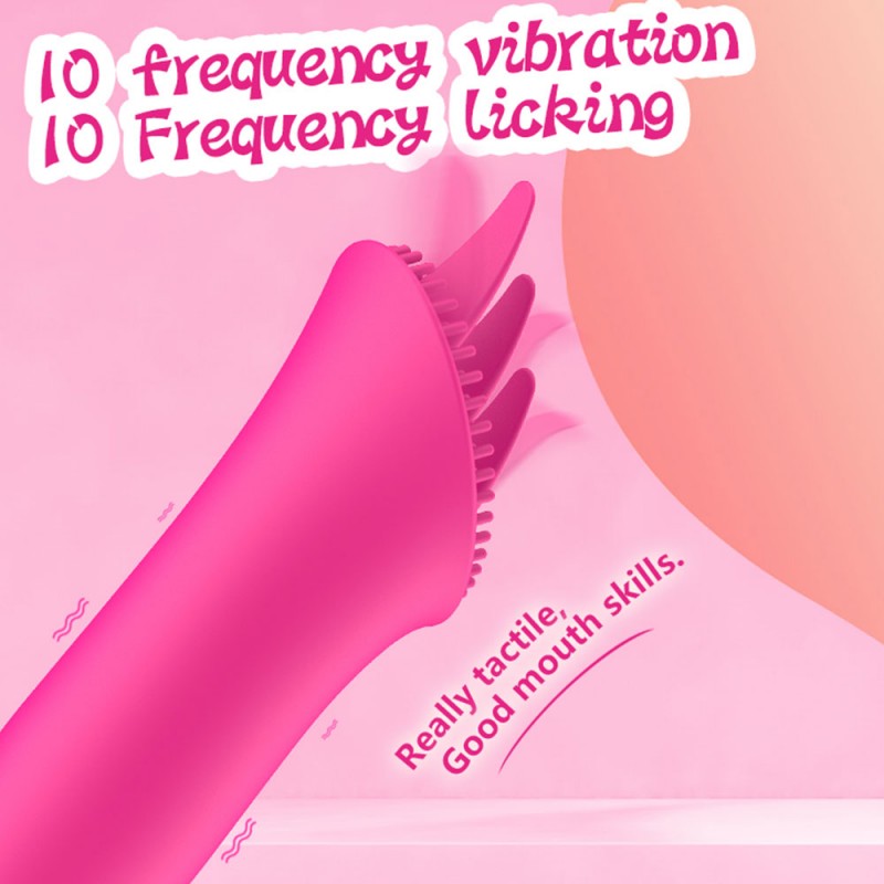 Hot Selling Masturbator Tongue Vibrator Licking Sucking Vibrator Clit Sucker Clitoral Stimulator